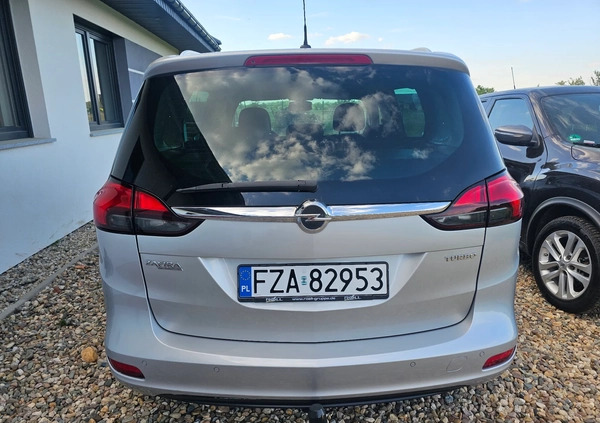 Opel Zafira cena 31500 przebieg: 160000, rok produkcji 2012 z Żary małe 191